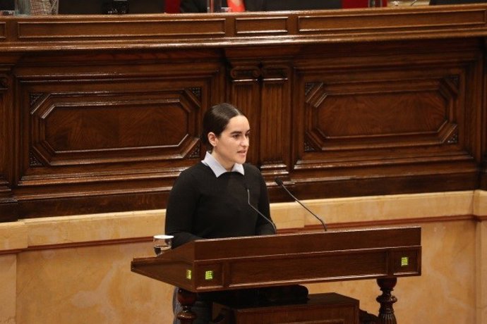 La diputada de la CUP en el Parlament Mar Ampurdans