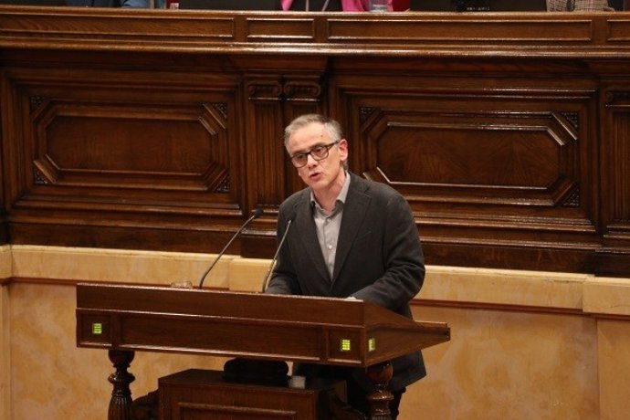 El presidente de ERC en el Parlament, Josep Maria Jové
