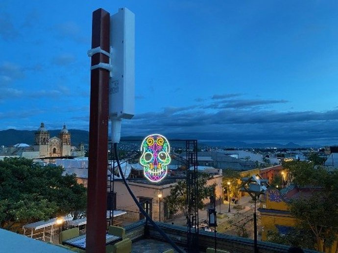 Archivo - Despliegue de hotspots en Oaxaca, México