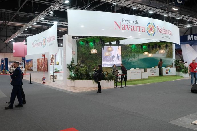 Stand de Navarra en Fitur.