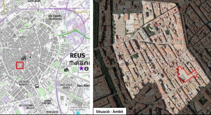 Planos del ámbito afectado.