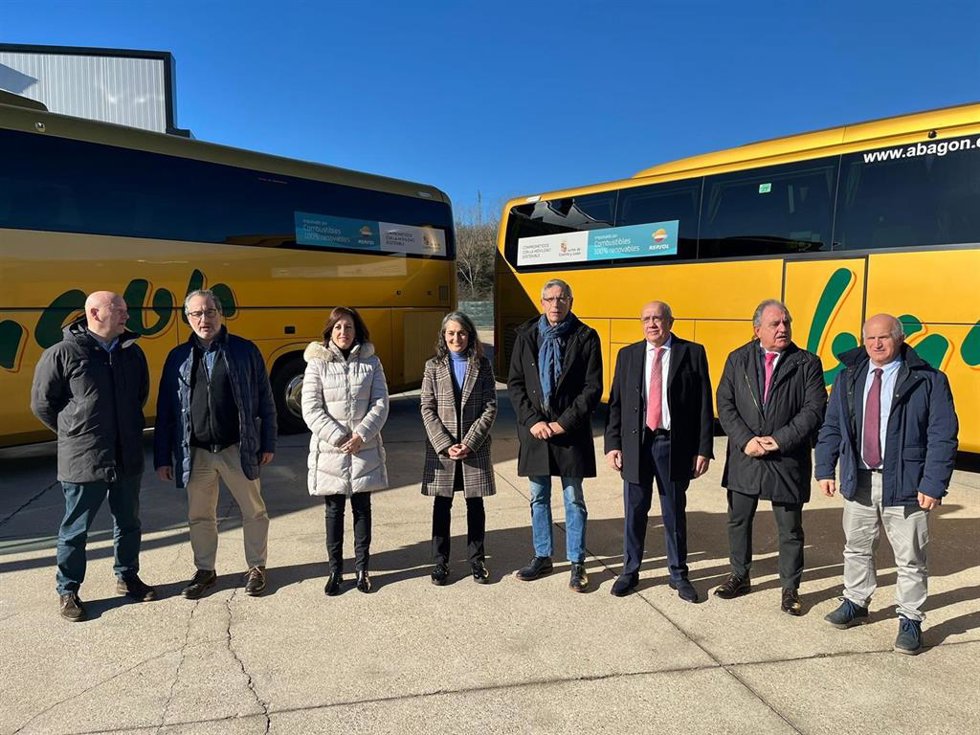 Presentación de un proyecto piloto para el uso de combustibles renovables en el transporte público