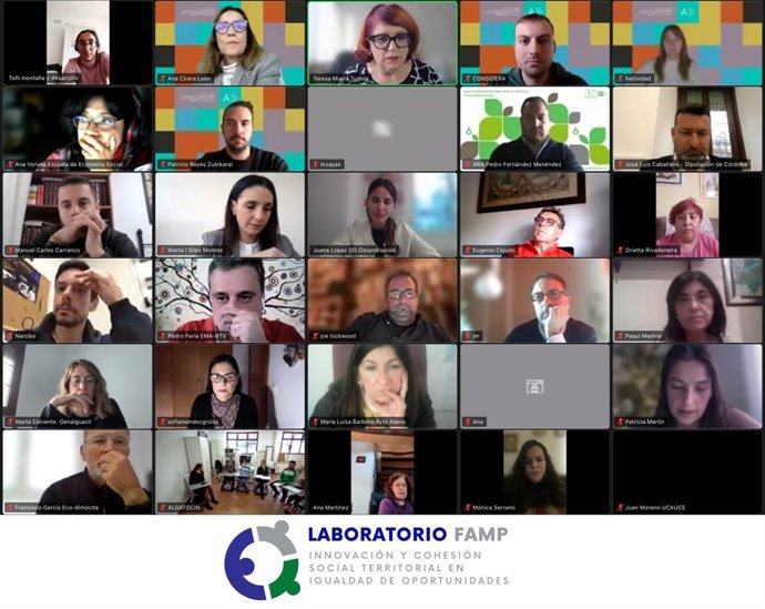Archivo - Presentación del Laboratorio FAMP por la Innovación y la Cohesión Social Territorial, en clave de Igualdad de Oportunidades. (Foto de archivo). 