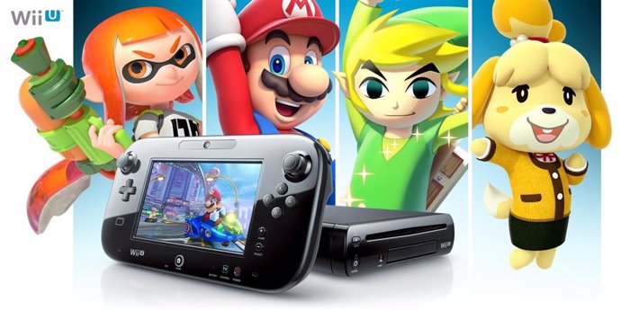 Consola Nintendo Wii U.