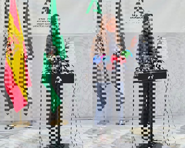 la delegada del Gobierno andaluz en Málaga, Patricia Navarro.