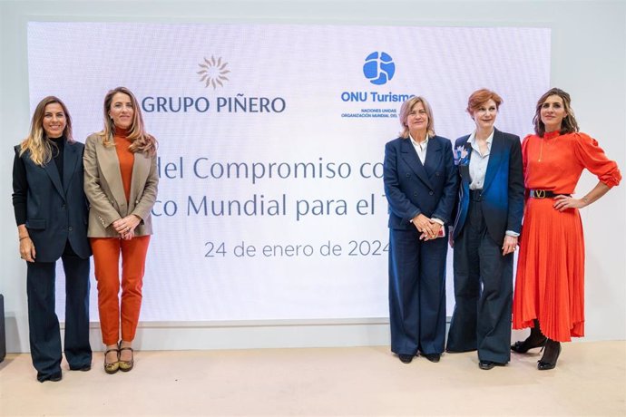 Grupo Piñero se suscribe en Fitur al Código Ético Mundial para el Turismo impulsado por la ONU Turismo.