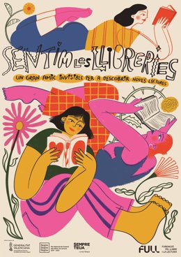 Cartel de Sentim Les Llibreries