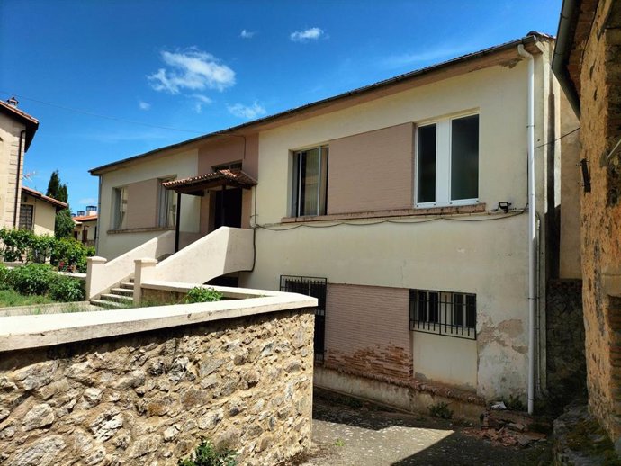Edificio de Villanueva del Conde (Salamanca) donde se ubicará el Centro de Interpretación del Vino