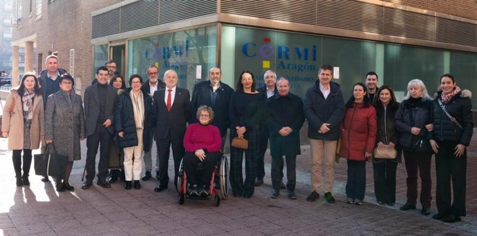 La consejera de Bienestar Social y Familia, Carmen Susín, mantiene un encuentro con los representantes de las entidades de la discapacidad tras la reforma del artículo 49 de la Constitución.