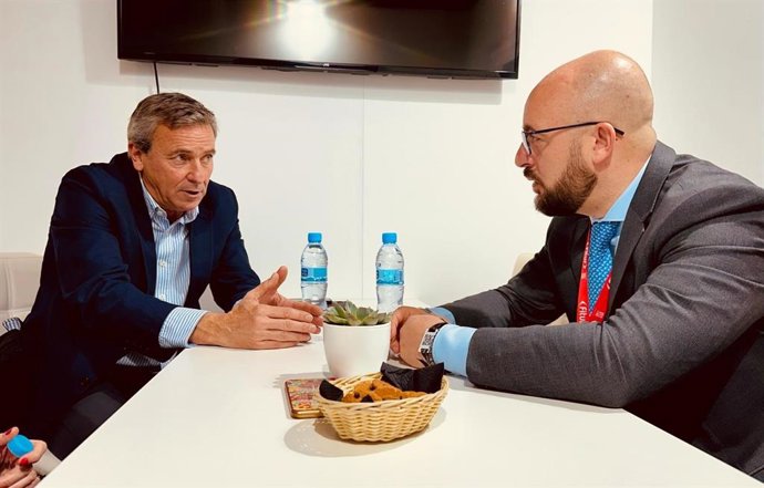 Germán Beardo en Fitur.