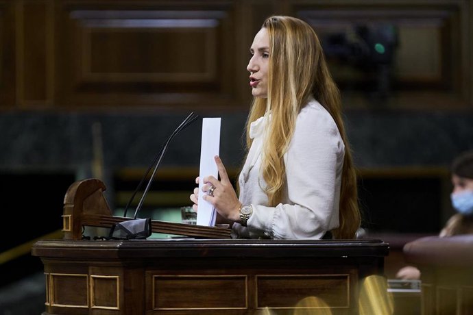 Archivo - La presidenta de Vox Baleares, Patricia de las Heras.