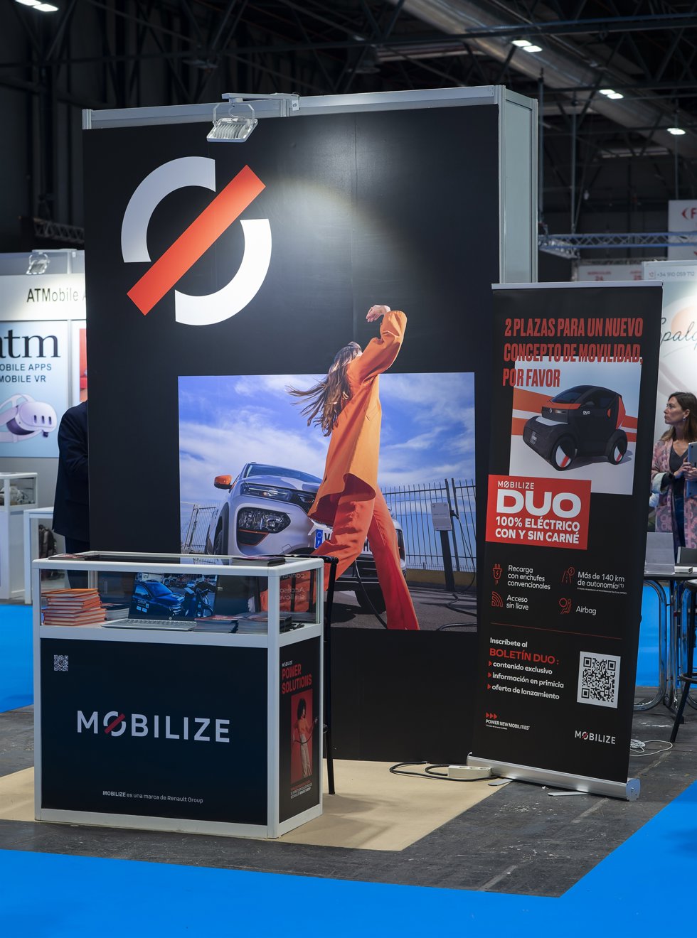 El stand de Mobilize en Fitur.