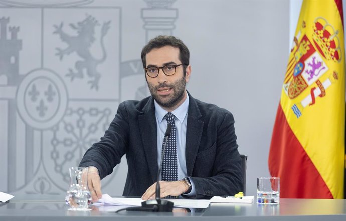 El ministro de Economía, Comercio y Empresa, Carlos Cuerpo