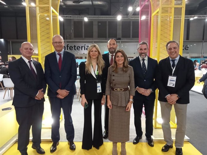 La alcaldesa, Ana Mata, encabeza la delegación de MIjas que se ha desplazado a Madrid con motivo de Fitur.