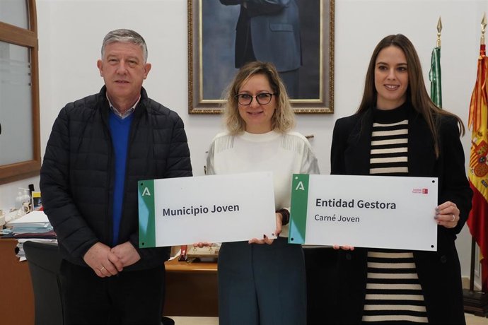Palos de la Frontera (Huelva) recibe la distinción de 'Municipio Joven' por parte el Instituto Andaluz de la Juventud.