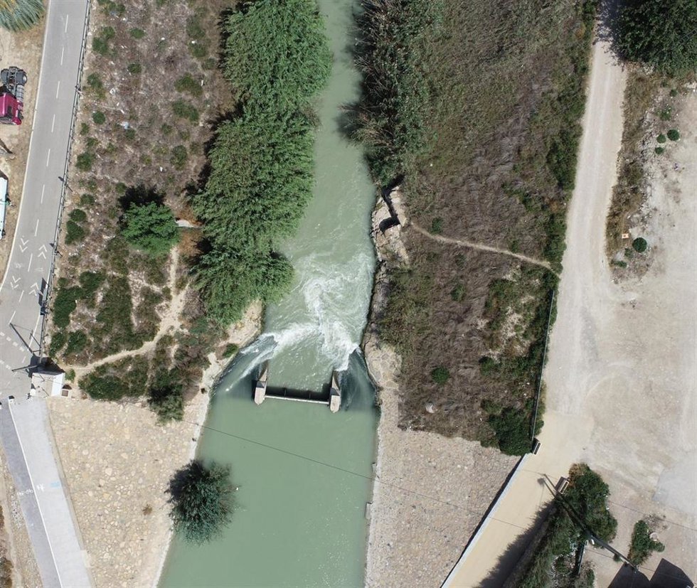 Archivo - La CHS sobrevolará con drones el Segura para tener un levantamiento topográfico del cauce más detallado