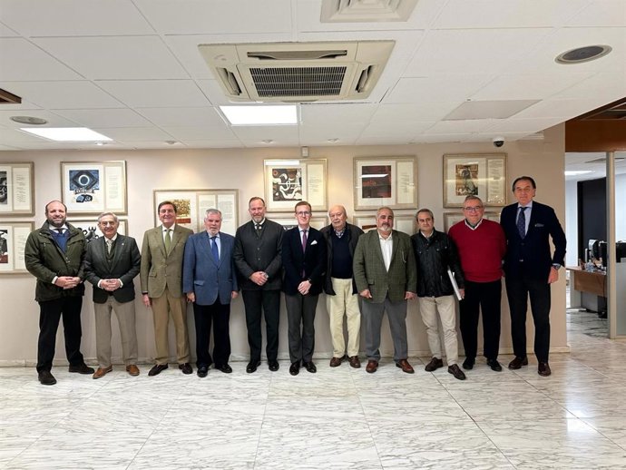 Jurado de la XVIII edición de los premios 'Pepe Luis Vázquez' de la Fundación de la Caja Rural del Sur.