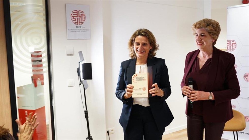 Teresa Ribera, premio 'Pregressive person of the year' por la Foundation for European Progressive Studies