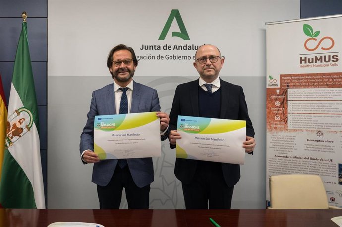 Firma del Manifiesto de la Misión del Suelo, eje del proyecto HuMUS ('Healthy Municipal Soils'),