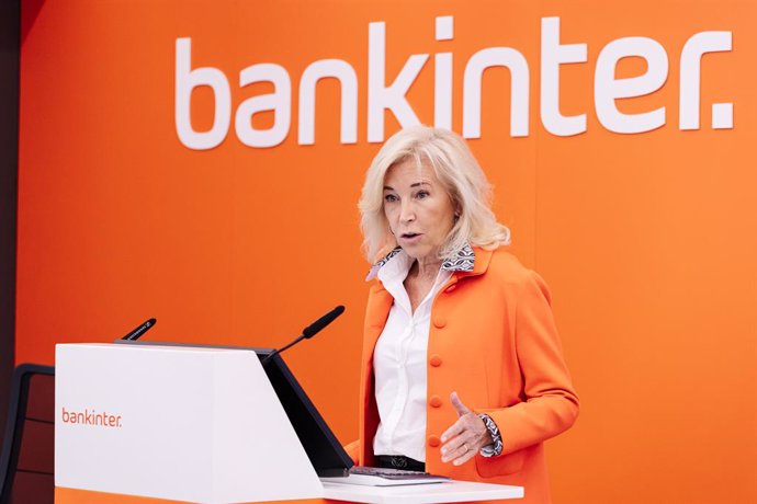 Archivo - Arxivo - La consellera delegada de Bankinter, María Dolores Dancausa, intervé durant la presentació dels resultats del tercer trimestre de Bankinter, a 19 d'octubre de 2023, a Madrid (Espanya).
