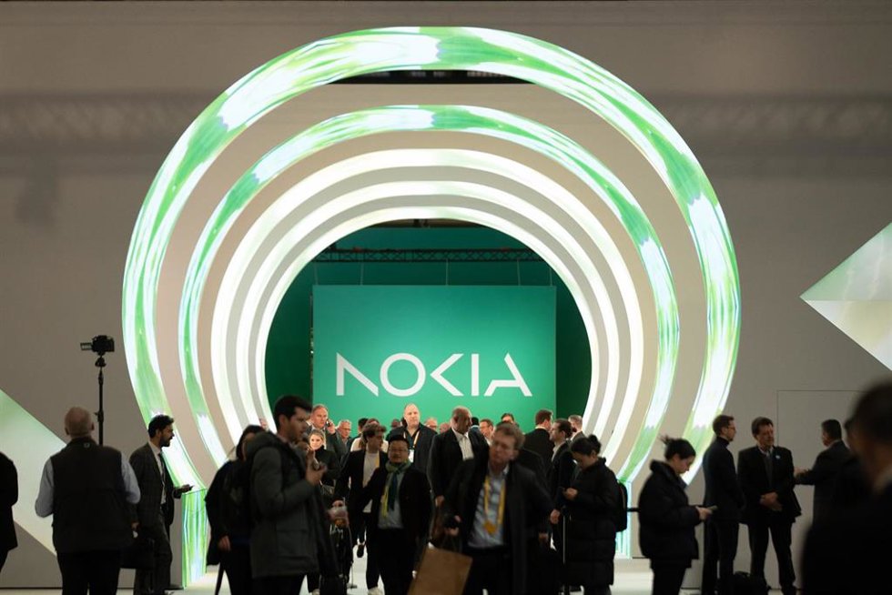 Archivo - Estand de Nokia en el Mobile World Congress (MWC) 2023 durante la segunda jornada, a 28 de febrero de 2023, en L'Hospitalet de Llobregat, Barcelona, Catalunya (España).