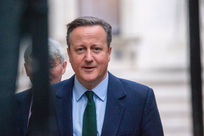 El ministro de Exteriores de Reino Unido, David Cameron (archivo)