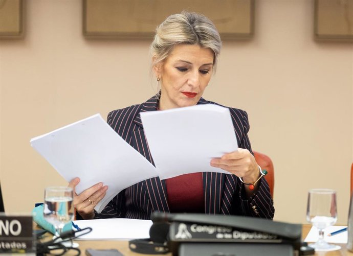 La vicepresidenta segunda del Gobierno y ministra de Trabajo y Economía Social, Yolanda Díaz