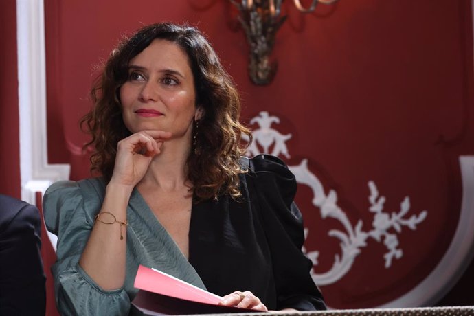 La presidenta de la Comunitat de Madrid, Isabel Díaz Ayuso