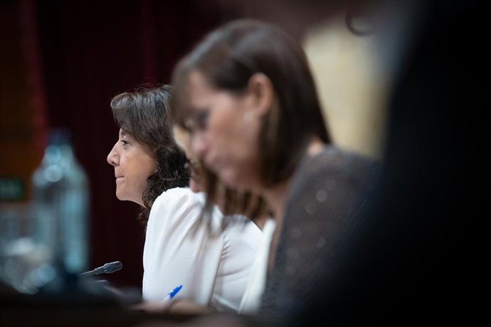 Archivo - La presidenta del Parlament, Anna Erra, durante el Debate de Política General de la legislatura, en el Parlament de Catalunya, a 26 de septiembre de 2023, en Barcelona, Catalunya (España). 