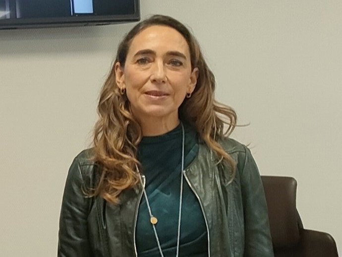 La gerente del Hospital Universitario de Salamanca, Carmen Rodríguez Pajares