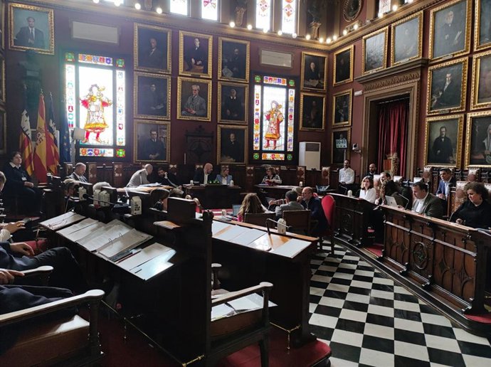 Pleno del Ayuntamiento de Palma