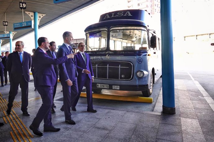 El Rey Felipe VI en el acto del centenario de ALSA