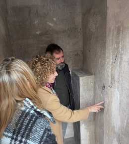 Inscripcions en els murs que es restauraran