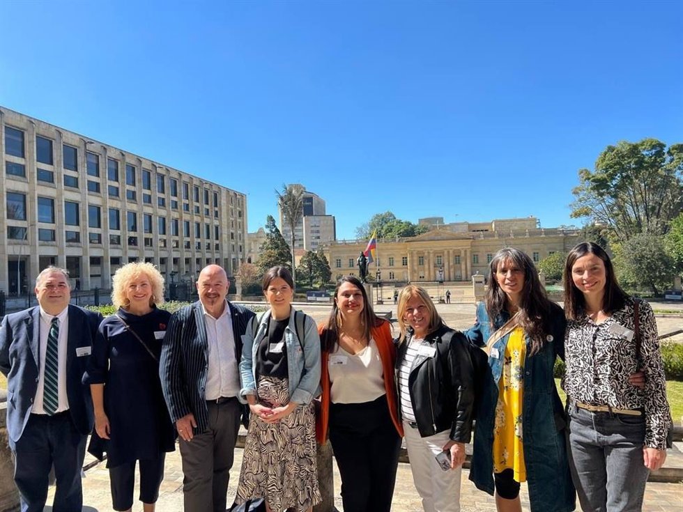 La delegación está encabezada por la presidenta de la Comisión de Derechos Humanos, Igualdad y Justicia, Maitane Ipiñazar