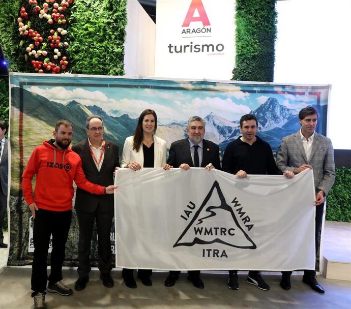 La directora general de Deporte del Gobierno de Aragón, Cristina García, ha presentado el evento en Fitur 2024.