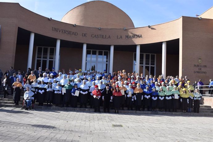 Acto de investidura de doctores de la Universidad de Castilla-La Mancha.