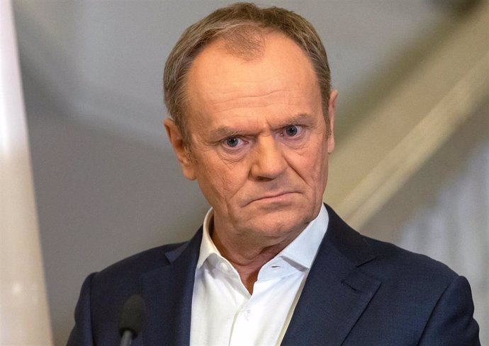 Archivo - El primer ministro de Polonia, Donald Tusk