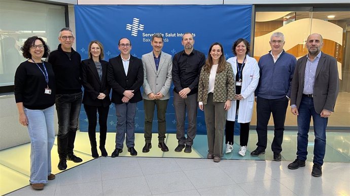 Miembros de la Comisión de Coordinación para la construcción del nuevo Hospital de Palamós
