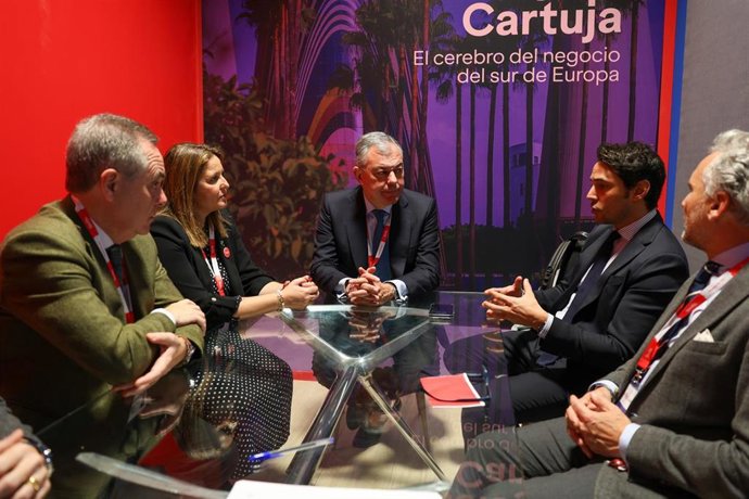 El alcalde de Sevilla, José Luis Sanz, en la Feria Internacional de Turismo (Fitur) 2024.