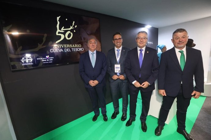 El alcalde de Rincón de la Victoria, Francisco Salado, en Fitur