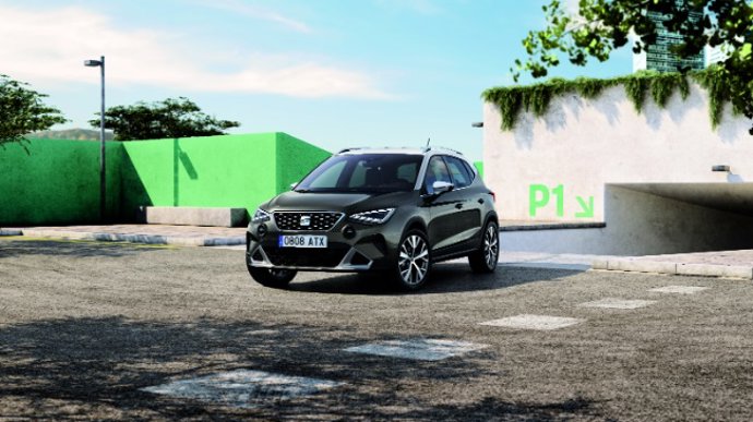 Un coche de la marca Seat, que ha ampliado a los 10 años de garantía sus paquetes opcionales