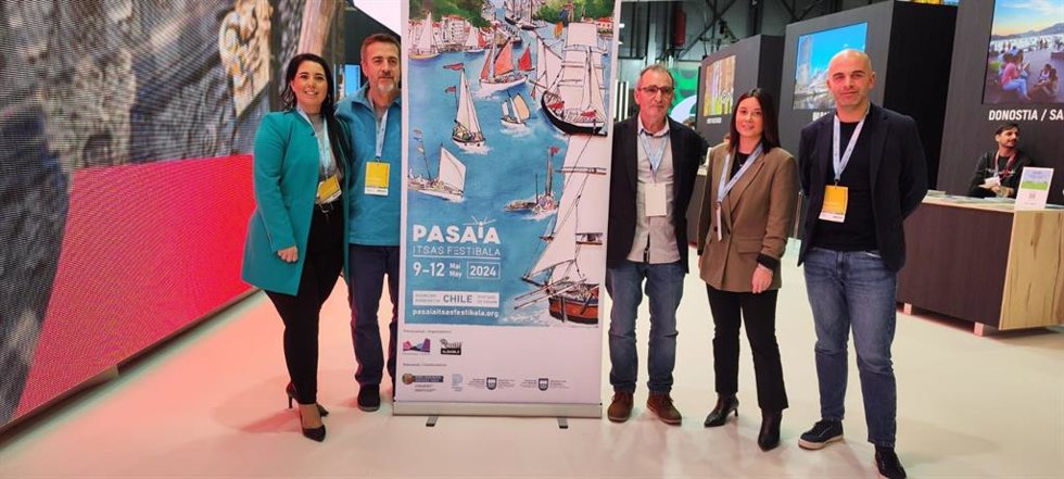 Pasaia Itsas Festibala presenta en Fitur su tercera edición
