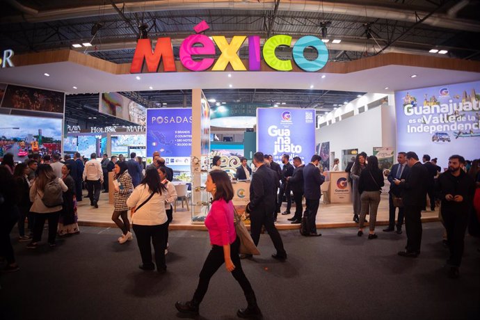 Estand de México en la 44 edición de la Feria Internacional del Turismo, Fitur 2024, en IFEMA Madrid, a 24 de enero de 2024, en Madrid, (España). 