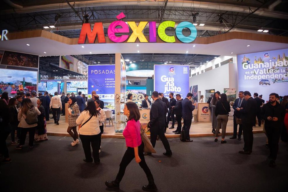 Estand de México en la 44 edición de la Feria Internacional del Turismo, Fitur 2024, en IFEMA Madrid, a 24 de enero de 2024, en Madrid, (España).