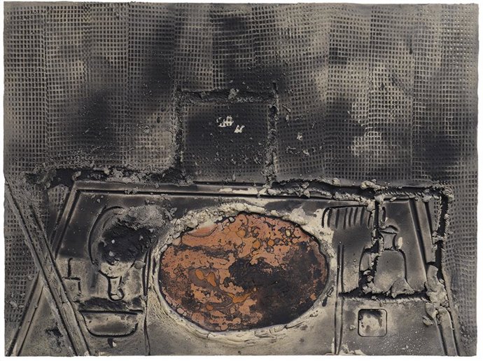 Archivo - La Galería Leandro Navarro inaugura la exposición 'Tpies. Centenario' en el centenario del nacimiento del artista