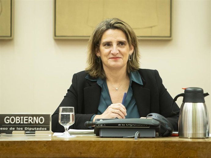 La vicepresidenta tercera y ministra de Transición Ecológica, Teresa Ribera