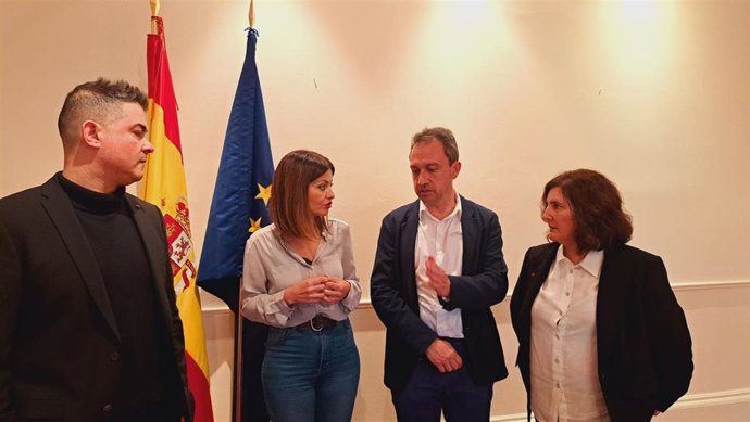 Reunión de la ministra Sira Rego y el consejero Ovidio Zapico