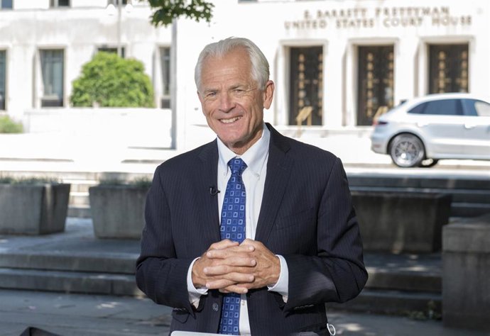 Archivo - El antiguo asesor del expresidente Donald Trump, Peter Navarro
