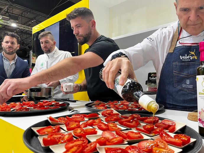 El chef Patricio Úbeda en Fitur