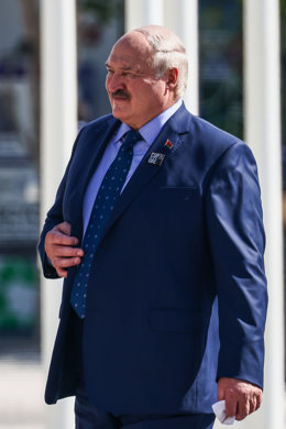 Archivo - El presidente de Bielorrusia, Alexander Lukashenko